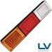 LV LED Combination Lamps - Stop / Tail / Indicator / Reverse, Multivolt with 1m Cable